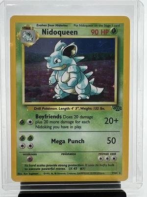 $19.99 • Buy Nidoqueen 7/64 NM Near Mint Jungle Set 1999 WOTC Holofoil Holo Pokemon Card