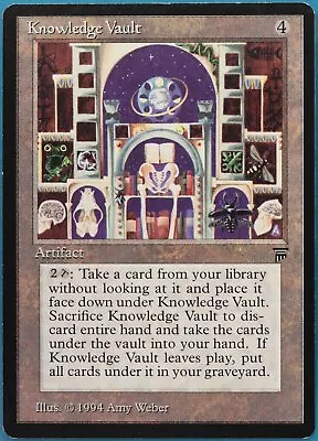 Knowledge Vault Legends PLD (Rare Reserved List MTG Magic Card) 453354 ABUGames • $24.07