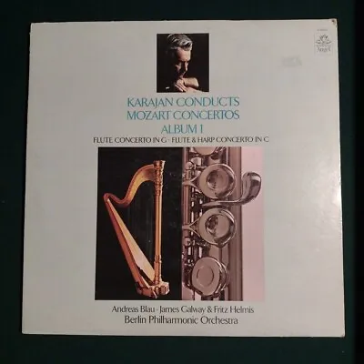 Karajan Conducts Mozart Concertos Album 1 (vinyl LP 1972) Angel Records S -36857 • $3.99