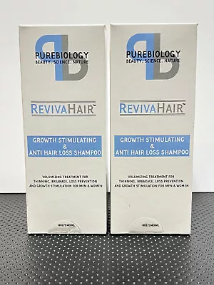 2 Bottles Pure Biology Hair Growth Stimulating Shampoo - 8 Oz - • $24.99