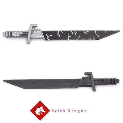 Set Of 2 Star Wars Custom Darksaber Minifigure Weapons • $6.67