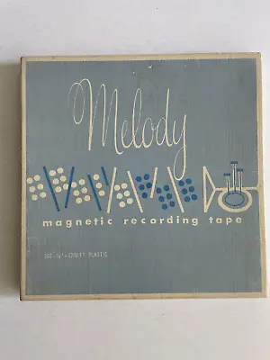 Vintage Melody 1/4  Reel To Reel Magnetic Recording Tape • $8.24