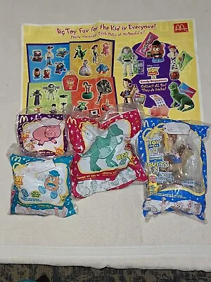 McDonald's 1999 Toy Story 2 Happy Meal Candy Dispensers With Promotional Poster • $5