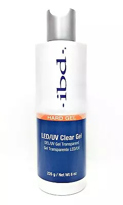 IBD Hard Gel LED/UV CLEAR GEL 8 OZ # 656140 • $38.99