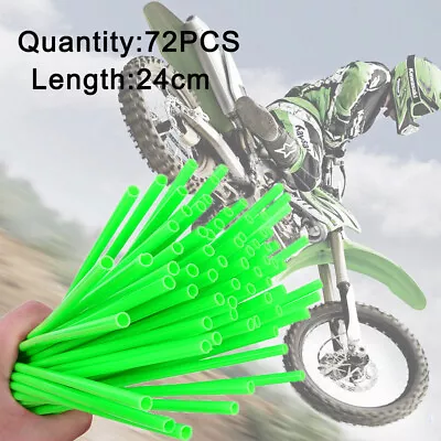 $8.95 • Buy Spoke Skins Covers Wraps Wheel Rim Guard Protector For Motorcycle Dirt Bike US