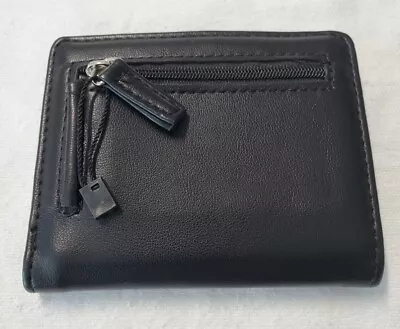 Mundi Fold Snap Women's Black Wallet NWT • $16