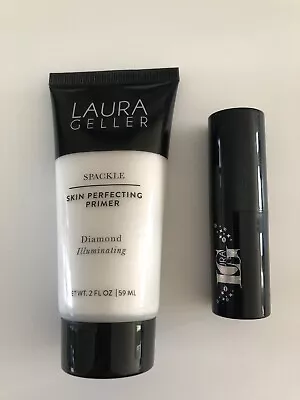 LAURA GELLER Spackle Diamond + Italian Marble Lipstick Strawberry Toffee - New • £14