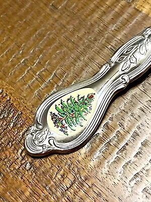 Spode CHRISTMAS TREE Stainless Silverware YOUR CHOICE Flatware Green White • $22
