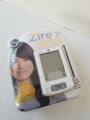 Brand New & Sealed Palm Zire 21 Handheld PDA | Date & Address Book Note Pad 8MB • £99.99