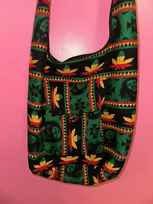 Bob Marley Rasta Shouder Bag Face Print & Brand New Bob Grinder • $20