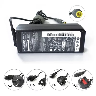 Original 90W Battery Charger For Lenovo Thinkpad X61 T61 R61 Laptop AC Adapter • $18.85