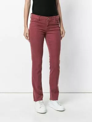 J Brand Women's 23W Bittersweet Corduroy Mid Rise Cigarette Leg Pants Maude NWT • $49.95