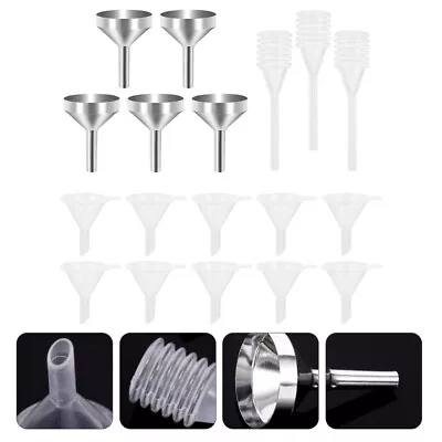 Small Metal Funnels Small Tiny Funnels Miniature Funnel Liquid Transfer Pipette • $9.02