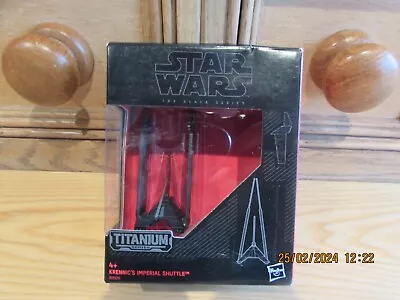 Star Wars The Black Series Titanium Series Krennick's Imperial Shuttle • £6.99