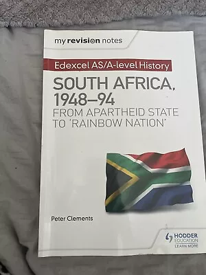 My Revision Notes Edexcel As/a Level History South Africa 1948-94 • £6