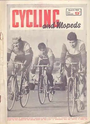 Vintage Cycling And Mopeds International R Goodman 6-3-1963 MD • £4.50