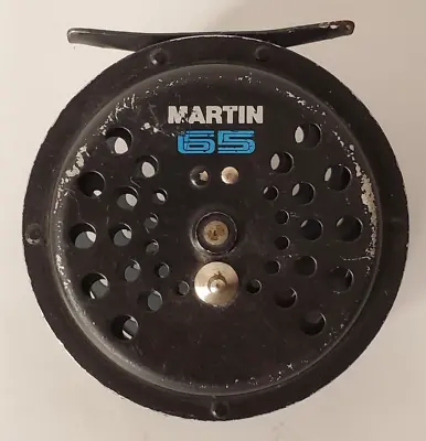 VINTAGE MARTIN No. 65 Single Action  Fly Fishing Reel • $12.95