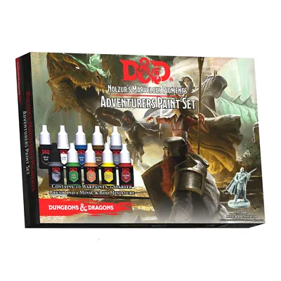 $47.95 • Buy Dungeons & Dragons: Nolzur's Marvelous Pigments Adventurers Paint Set