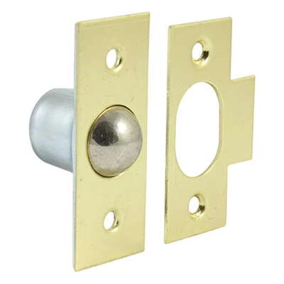 £4.69 • Buy 19MM BALES CATCH MORTICE Door Cupboard Frame Roller Ball Latch Catch Keep Brass