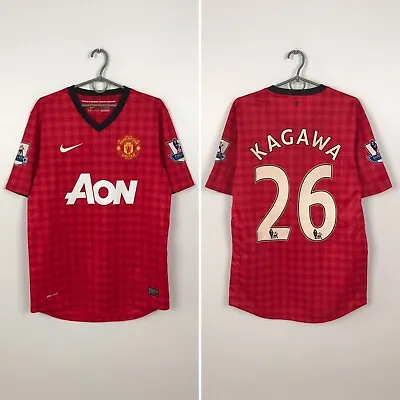 Manchester United 2012 2013 Home Football Shirt #26 Kagawa Nike Jersey Size S • $68.68