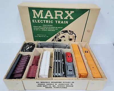 J-62 Vintage Marx O Gauge Diesel Engine Electric Train Set No 41895 • $51