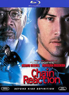 Chain Reaction (Blu-ray) Like New Free Shipping. Keanu Reeves Morgan Freeman. • $10.87