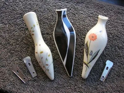 $550 • Buy 3 Vase Dash Board Vintage Car Mercedes 190 300 Sl Mb Perohaus Vw Bus Porsche 356