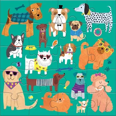 Mudpuppy Cats & Dogs Magnetic 40 Piece Jigsaw Puzzle • $17.24