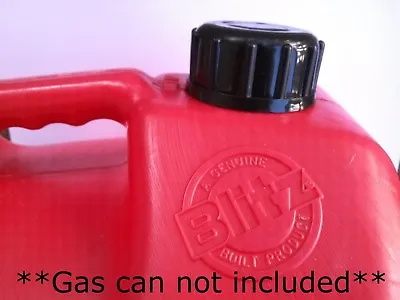 $6.99 • Buy Blitz Gas Can Cap Transportation & Storage Closed Screw Cap W Viton Gasket SOLID