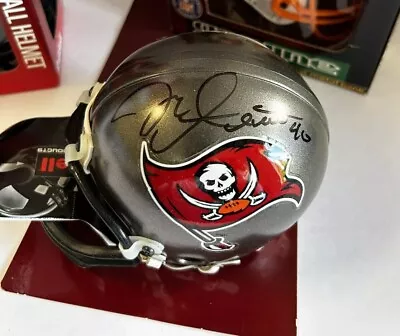 Mike Alstott #40 Autographed Helmet Tampa Bay Buccaneers • $40