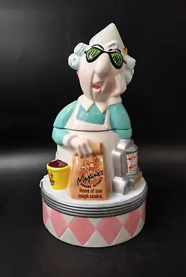 Maxine Waitress Collectable Cookie Jar Vintage Hallmark • $38