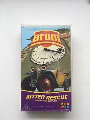 Brum Kitten Rescue ABC Kids VHS • $30