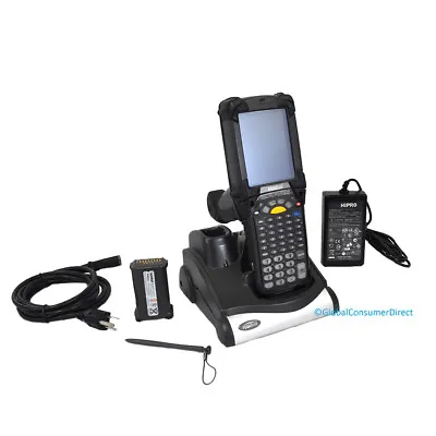 Motorola MC9090G MC9090-GF0HJEFA6WR 1D WM5 Barcode Scanner +CRADLE • $169.98