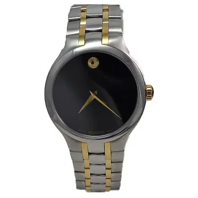 Movado 0606958 Store Display 9.5 Out Of 10 Men's Stainless Steel Black Quartz Wa • $249