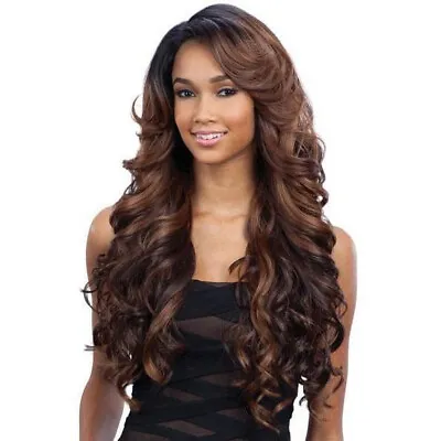 $45.99 • Buy FreeTress Equal Invisible L Part Synthetic Lace Front Wig - Karissa