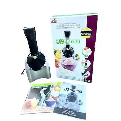 Dole Yonanas Dessert Frozen Fruit Soft Serve Maker & Recipe Book W/Original Box • £33.25