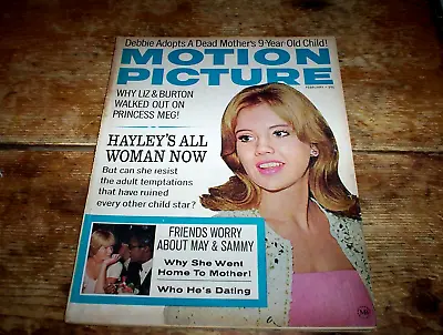 1966 MOTION PICTURE Magazine HALEY MILLS Annette PATTY DUKE Mia Farrow VG+ • $29.95