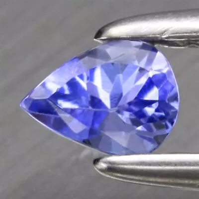 Pear AAA Grade Natural Violet Blue Tanzanite Tanzania • $20