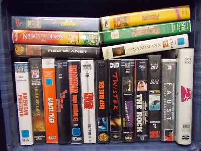 $31.60 • Buy Vhs-Filme, 19 Piece, Sammlung, Div To FSK 16. #V-955