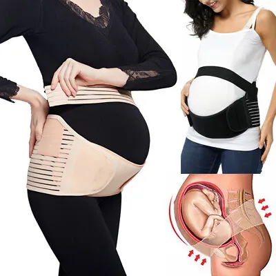 Maternity Belly Band Postpartum Pregnancy Belly Support Pelvic Waist Back Belt • $10.79