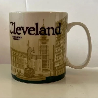 $26 • Buy Cleveland Ohio Starbucks Global Icon City Collector Series Coffee Tea Mug  16 Oz