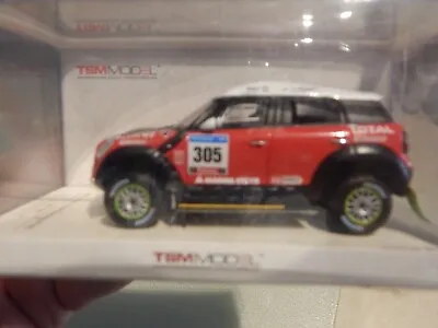 RARE 2011 Mini Monster X Dakar Rally In Red Limited Ed By TSM 1/43 • $37