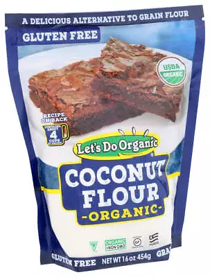 Let`S Do Organic  Organic Coconut Flour   16 Oz • £5.10