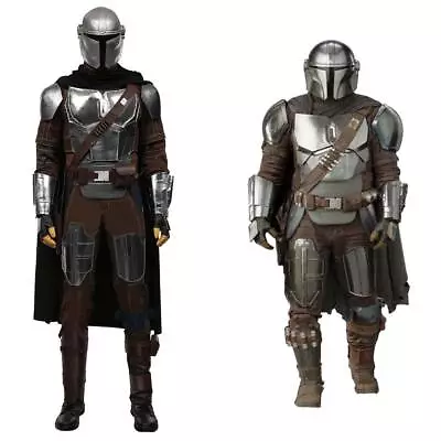 The Mandalorian Season 2 -Din Djarin Cosplay Costume Outfit Uniform+Mask • £155.03