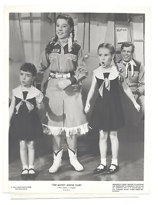 Darlene Gillespie 1958 Mickey Mouse Club ABC Original 7x9 SISTERS Jimmie Dodd  • $59.95