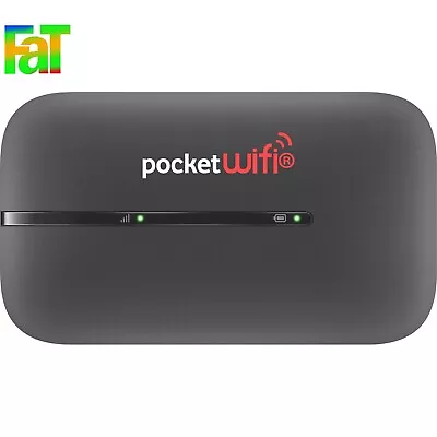 Unlocked Vodafone Pocket WiFi 3 Huawei E5576 4G WiFi Modem All Sims +Wifi Extend • $49