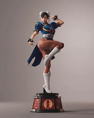 Street Fighter 5 - Chun Li ( Classic Outfit ) Scale Model Kit Unpainted 3d Print • $250