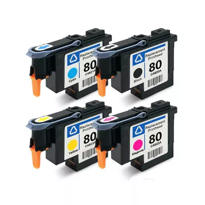 4 Pcs/Set For HP 80 Remanufactured Printhead For HP Officejet Pro 1000 1050 1055 • $245.23