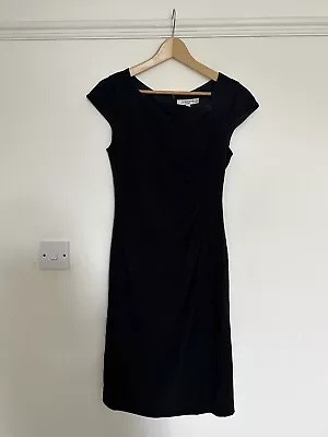 £24 • Buy LK Bennett Navy Blue Davina Wiggle Dress Pencil Size 10 Worn By Kate Middleton