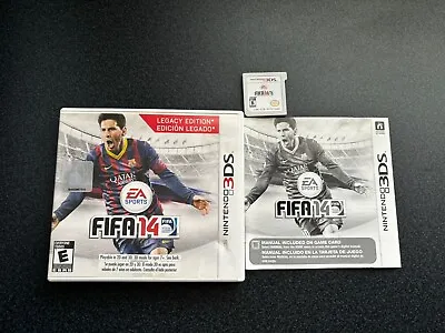 FIFA 14 Legacy Edition ( Nintendo 3DS) Tested. Lionel Messi! CIB! ⚽️ • $73.71